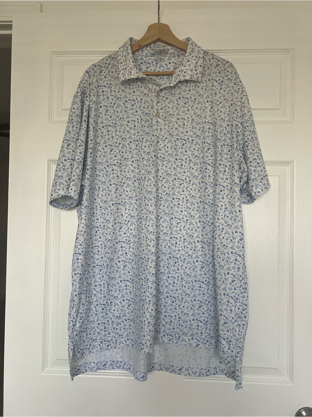 Peter Millar summer comfort golf polo XL breathable performance lightweight